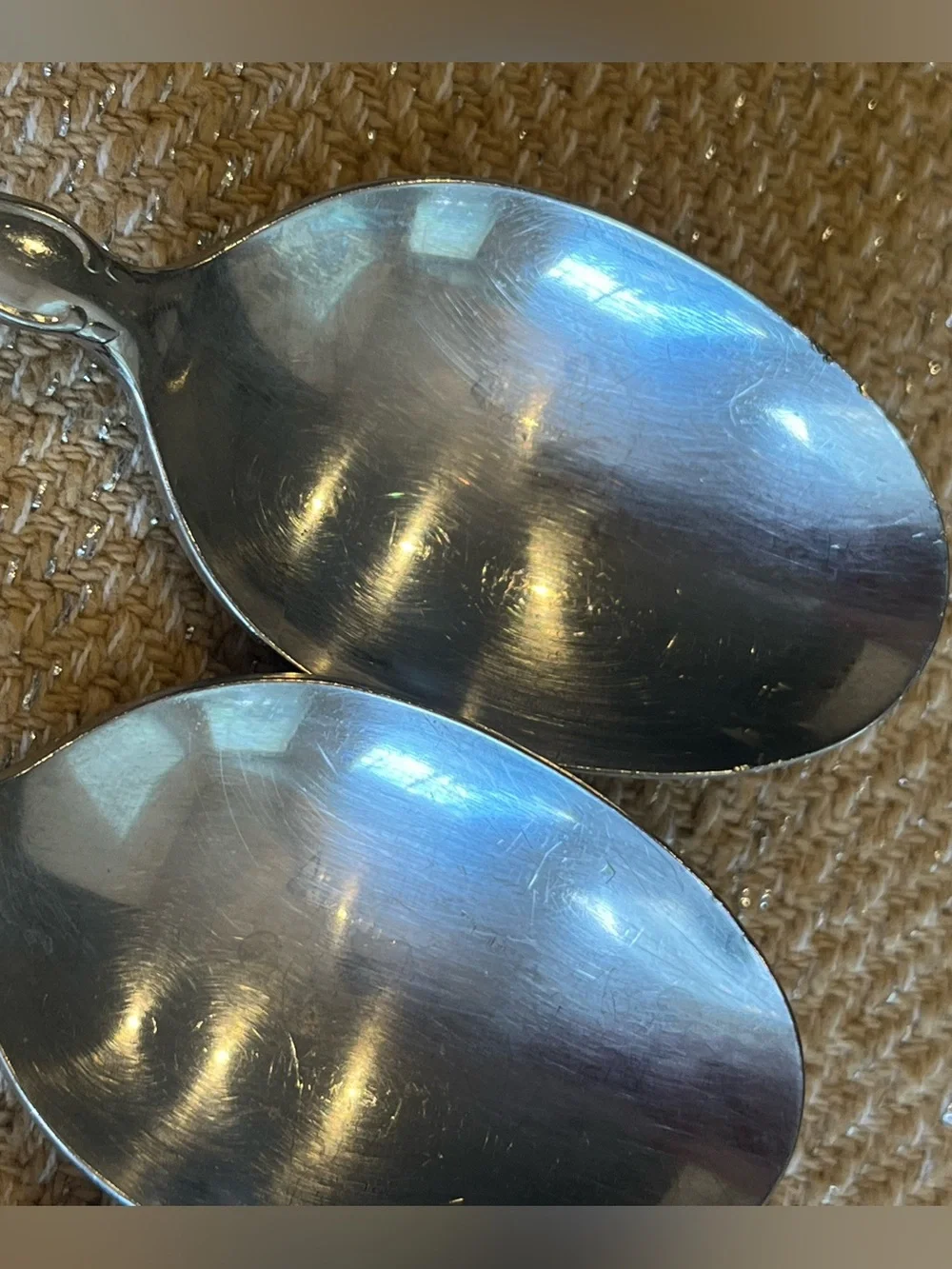 Cantata (Stainless) Soup Spoons by ONEIDA (5) *and bouns free teaspoon
